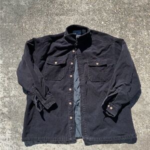 GAP Men's Black Corduroy Shirt